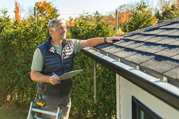 Professional Roofing technician working in Gilman, MN